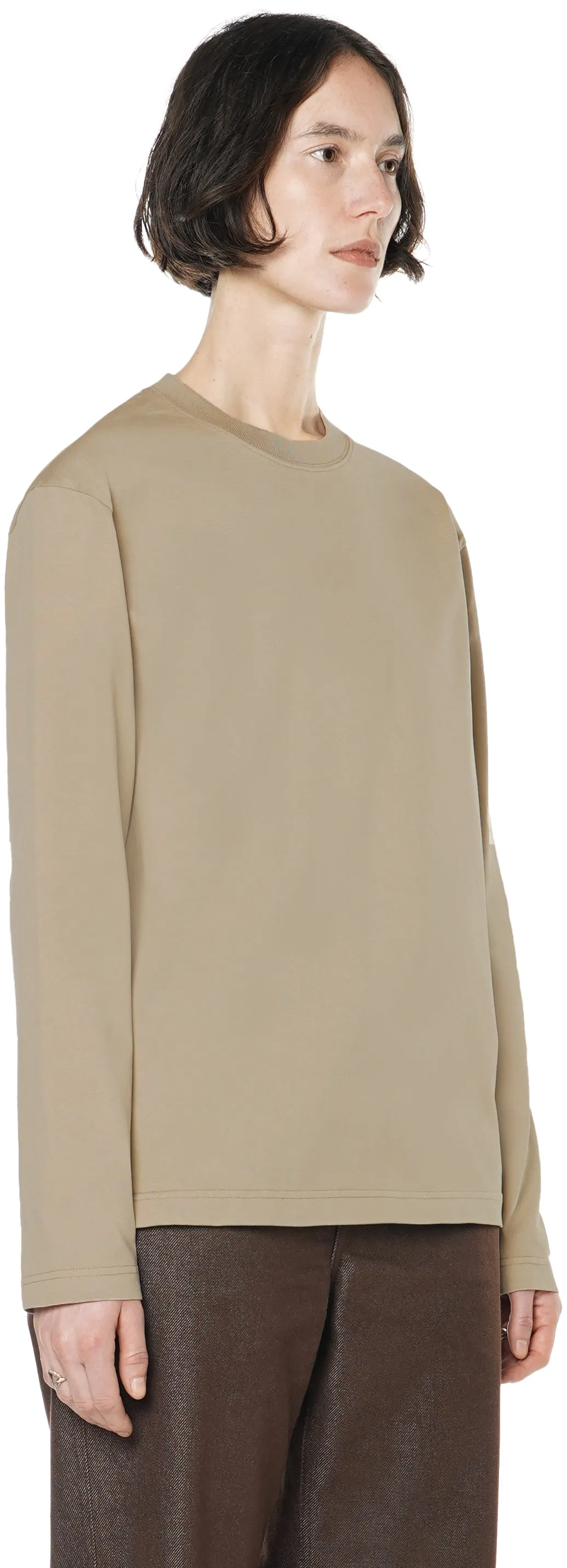 Boxy Longsleeve, Burnt Sand