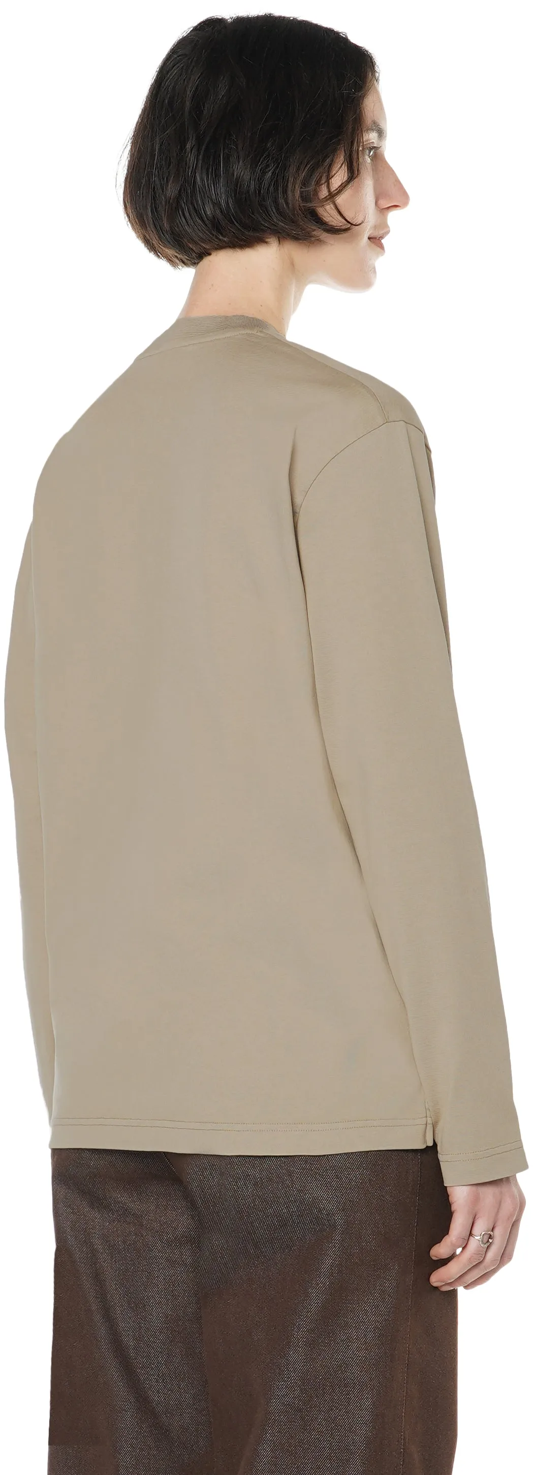 Boxy Longsleeve, Burnt Sand