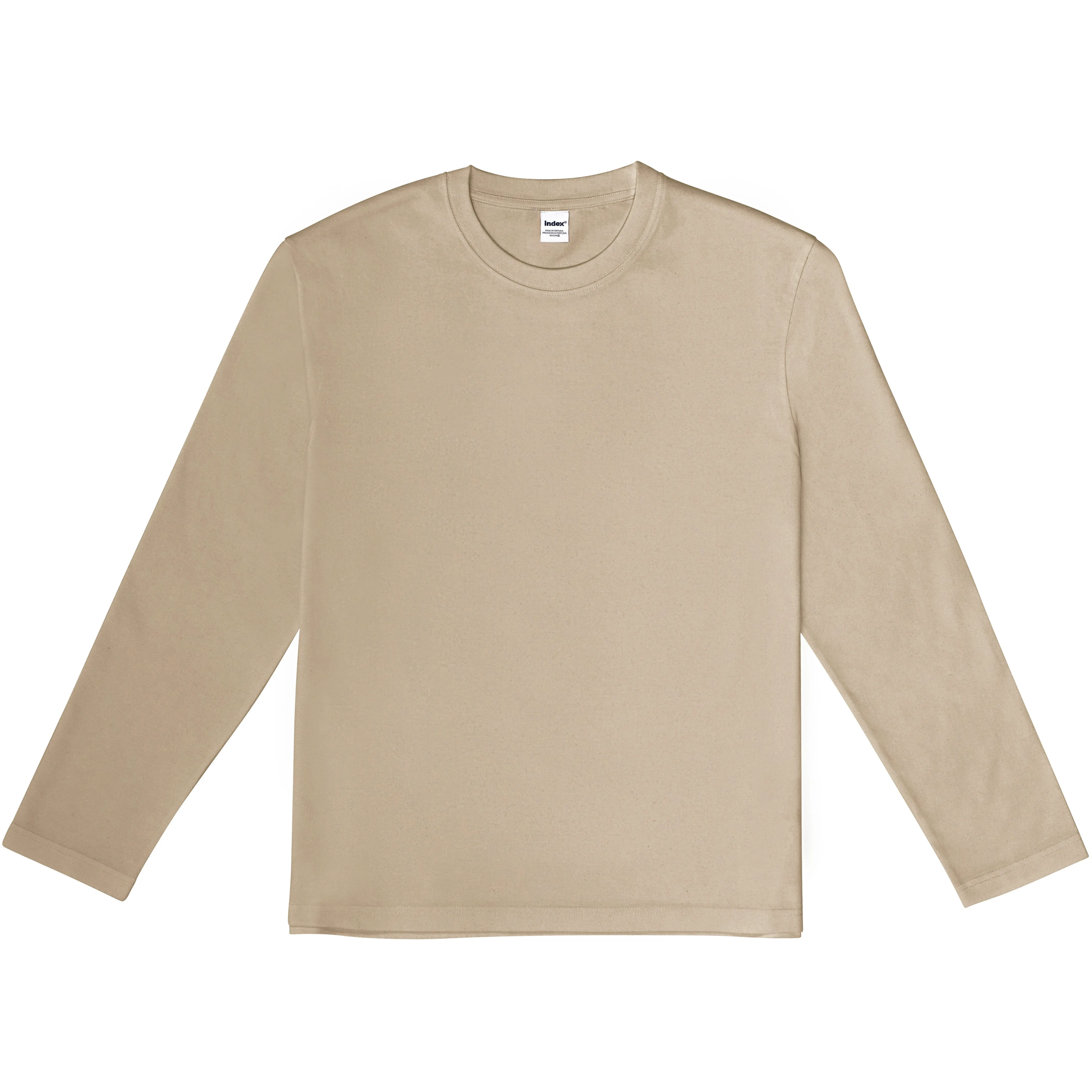 Boxy Longsleeve, Burnt Sand