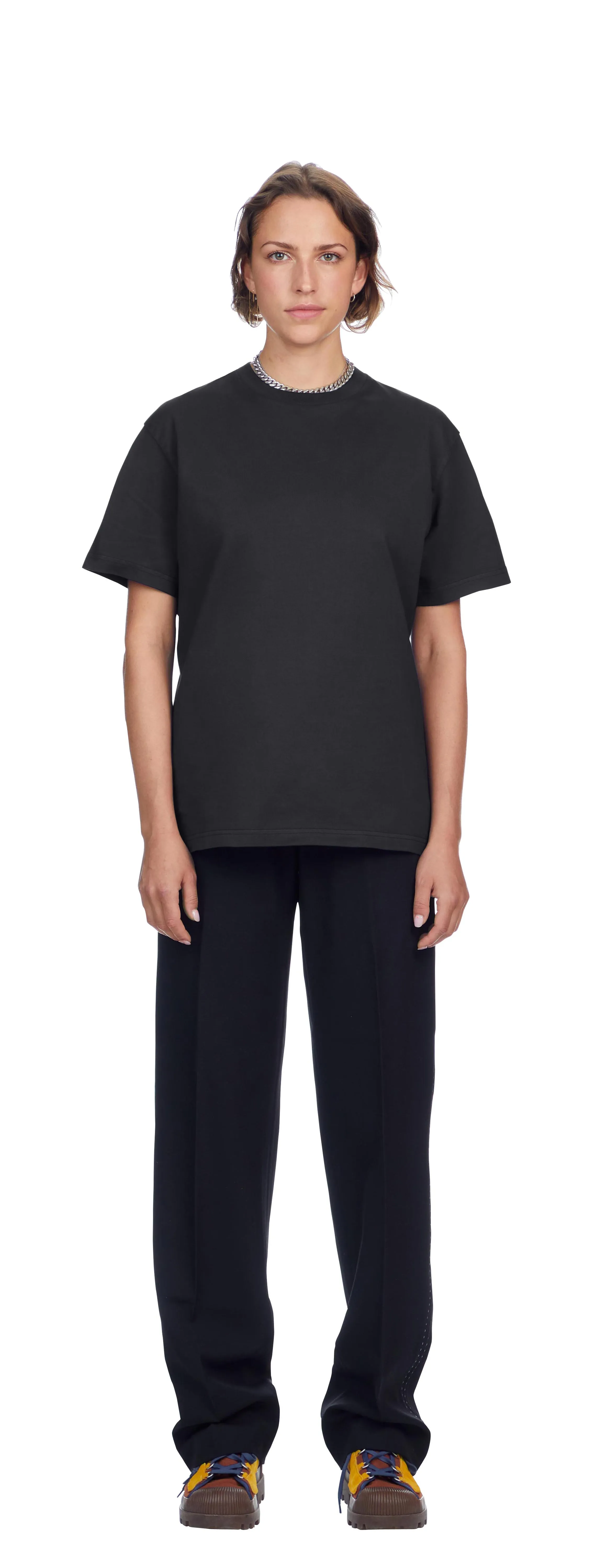 Boxy T-Shirt, True Black