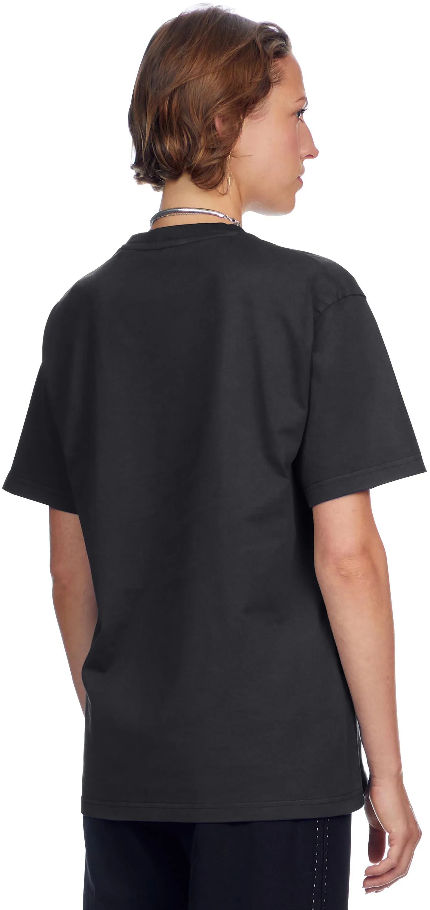 Boxy T-Shirt, True Black