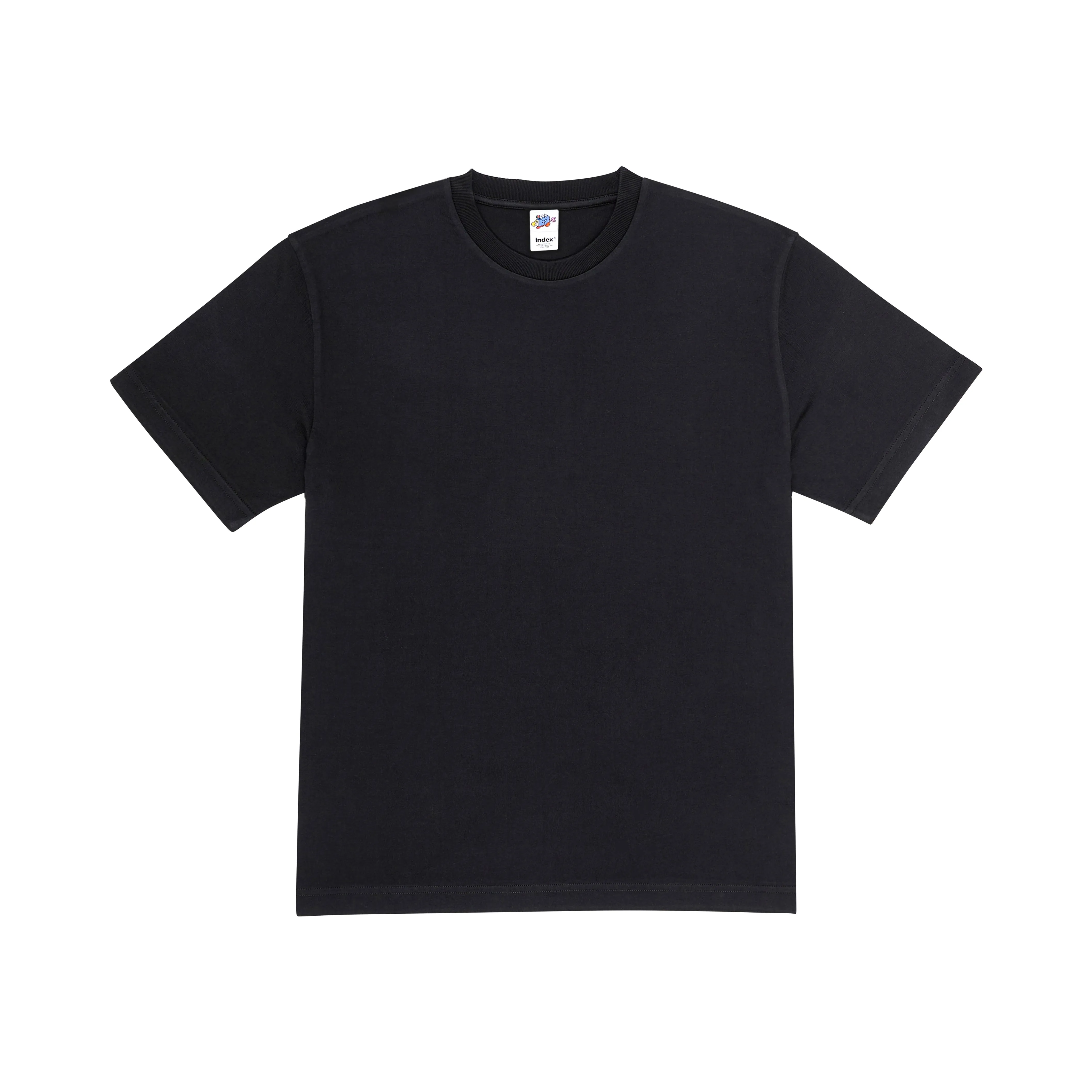 Boxy T-Shirt, True Black