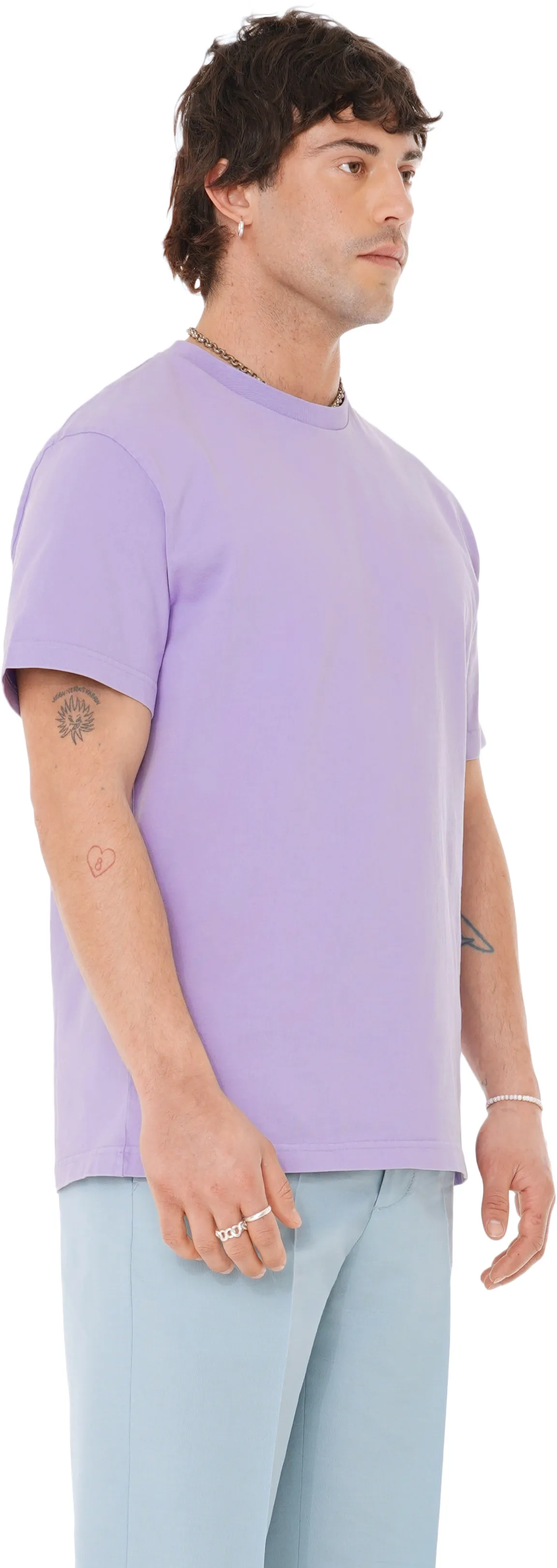 Boxy T-Shirt, Violet Iris
