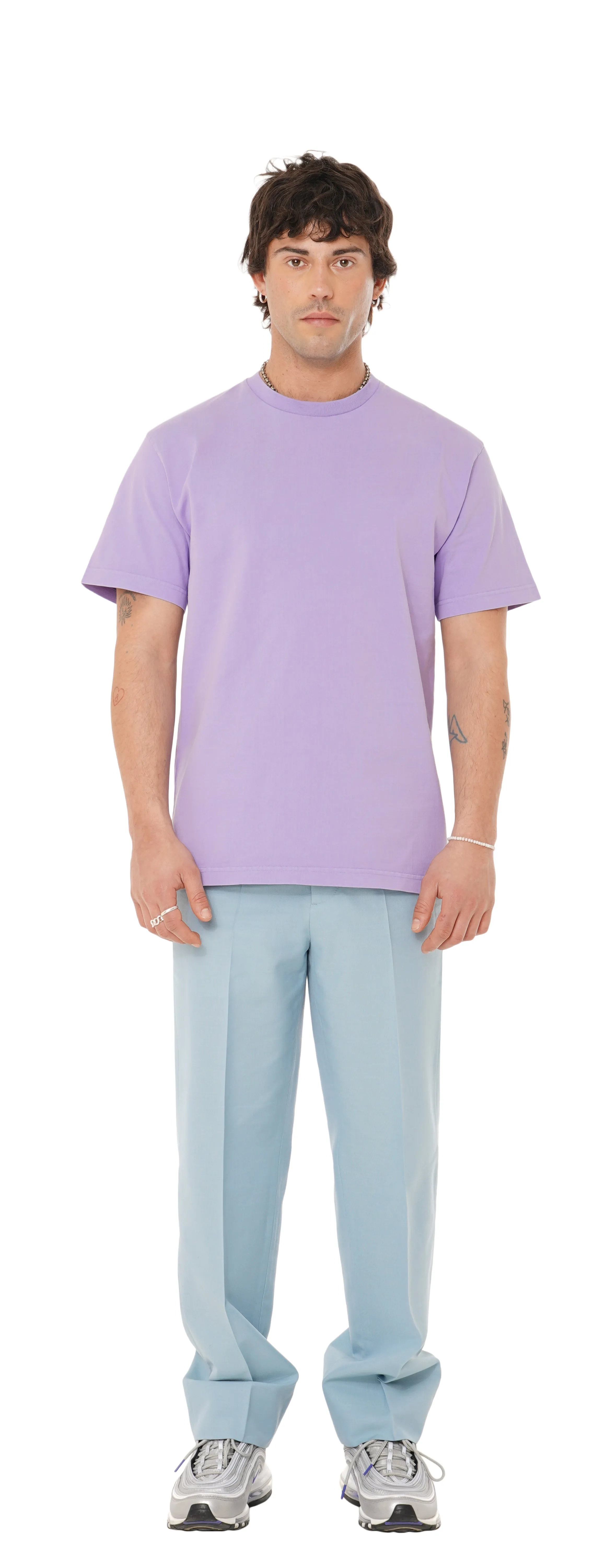 Boxy T-Shirt, Violet Iris