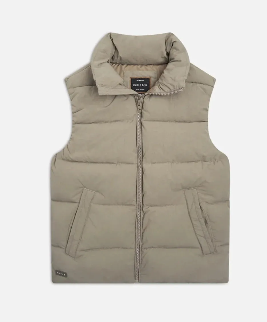 Boys Chester Puffer Vest by Indie Kids