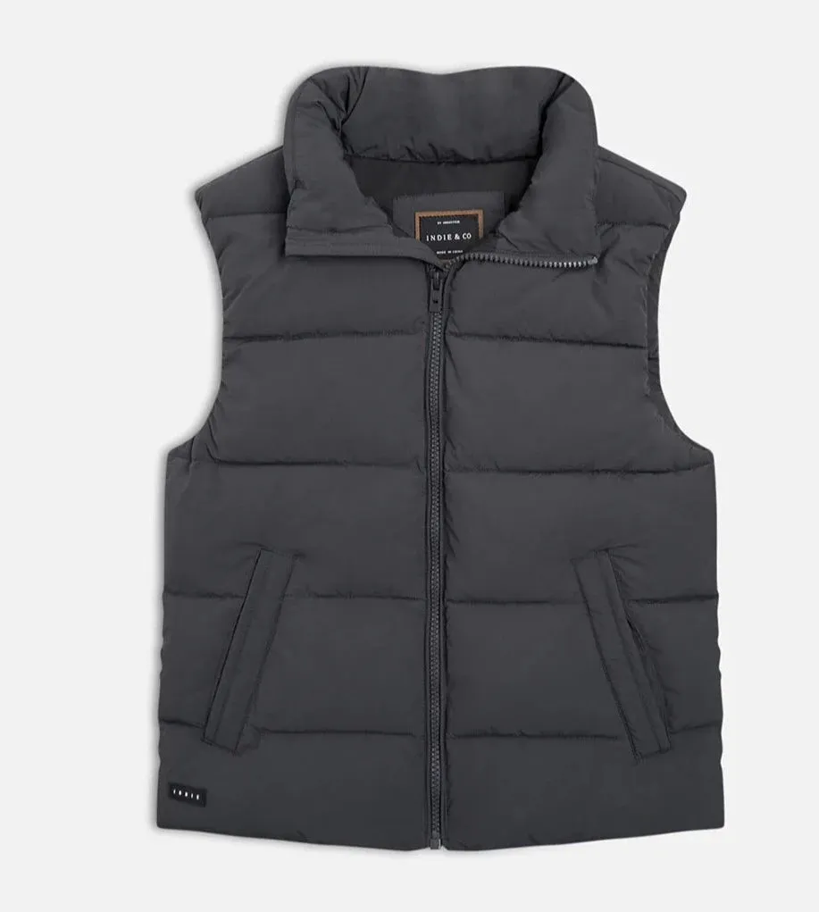 Boys Chester Puffer Vest by Indie Kids