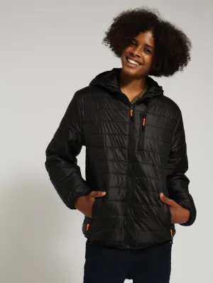 Boys Puffer Jacket - Black