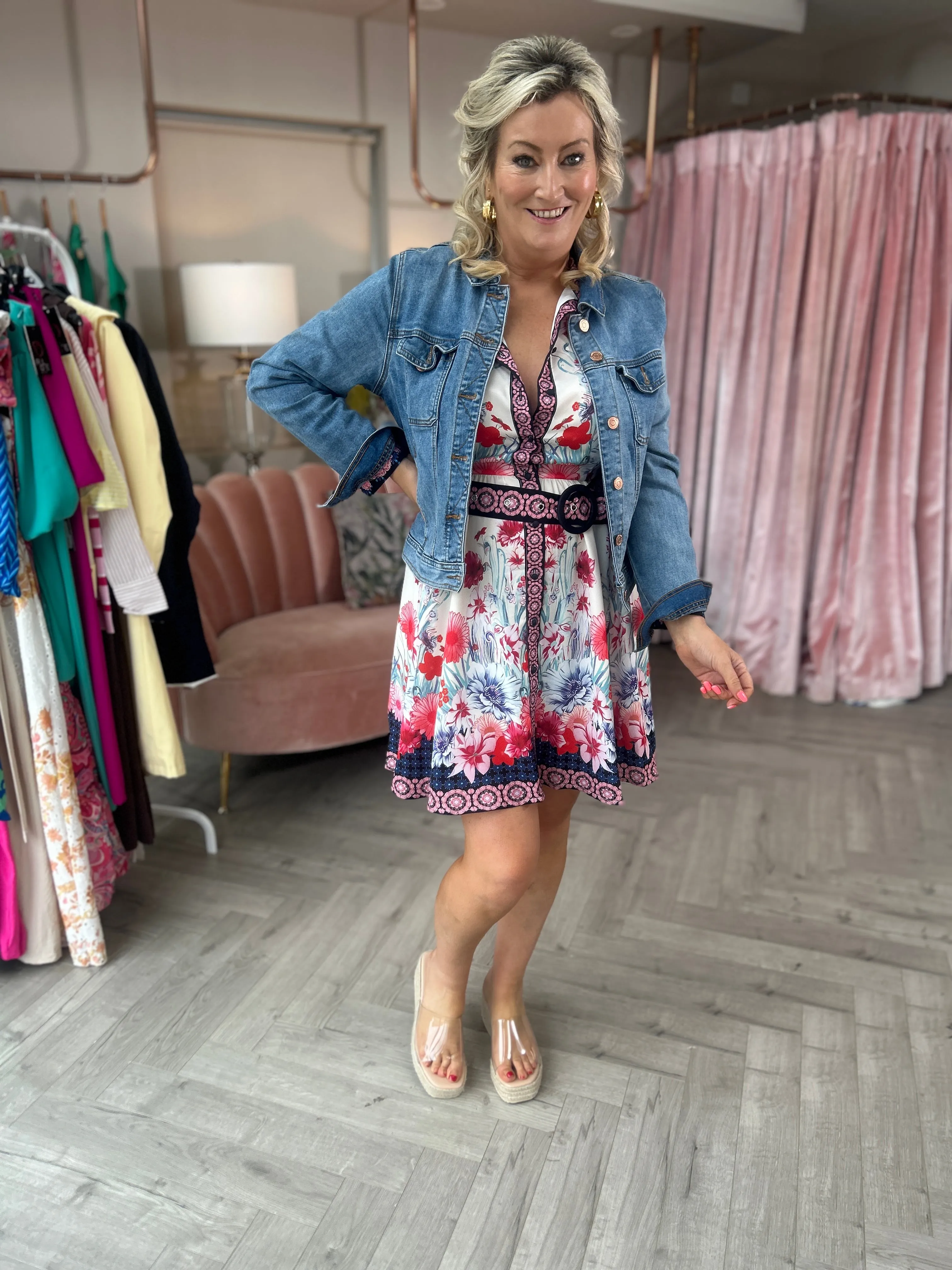 Brady Mini Shirt Dress