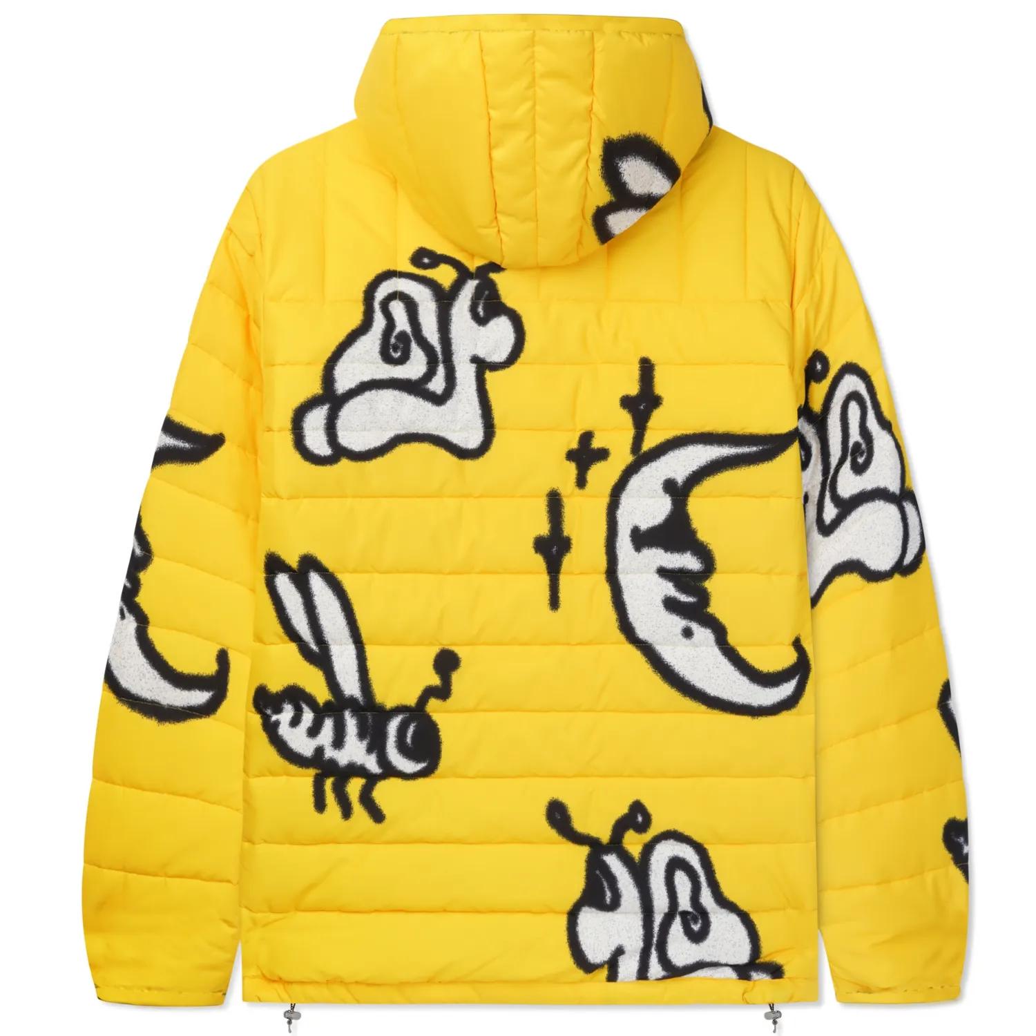 Butter Goods Critter Puffer Anorak Jacket | Yellow