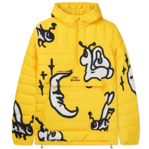Butter Goods Critter Puffer Anorak Jacket | Yellow