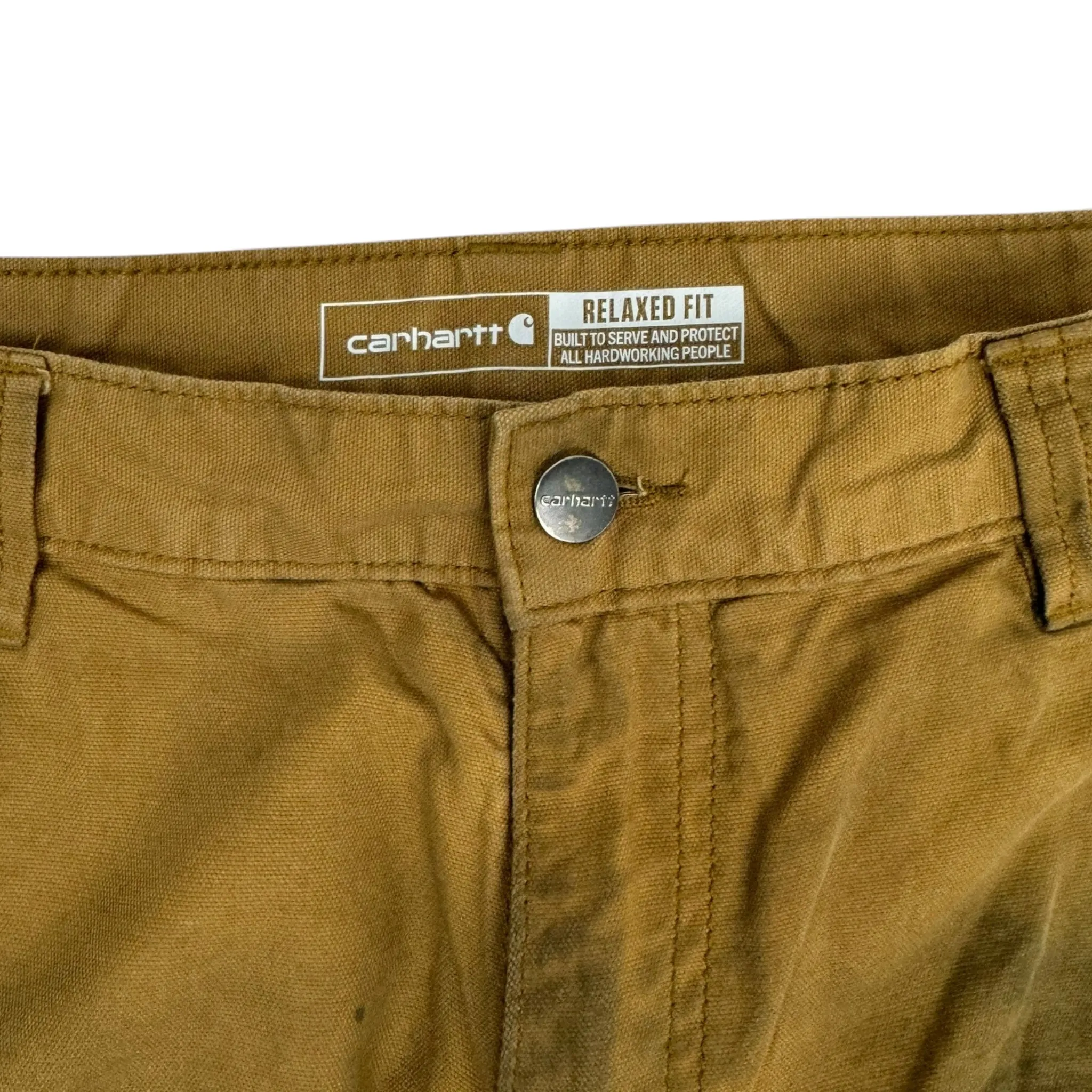 Carhartt Dark Tan Double Knee Bottoms
