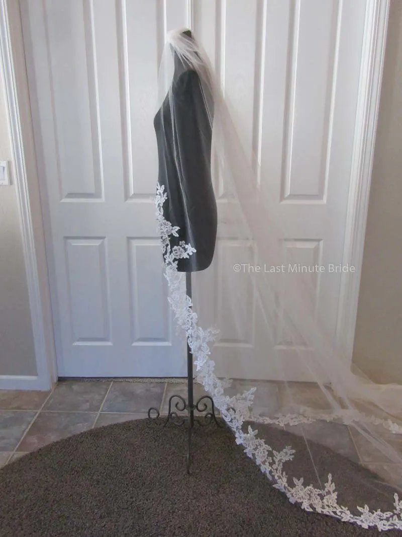 Cathedral Length Veil Style: Lovely Day