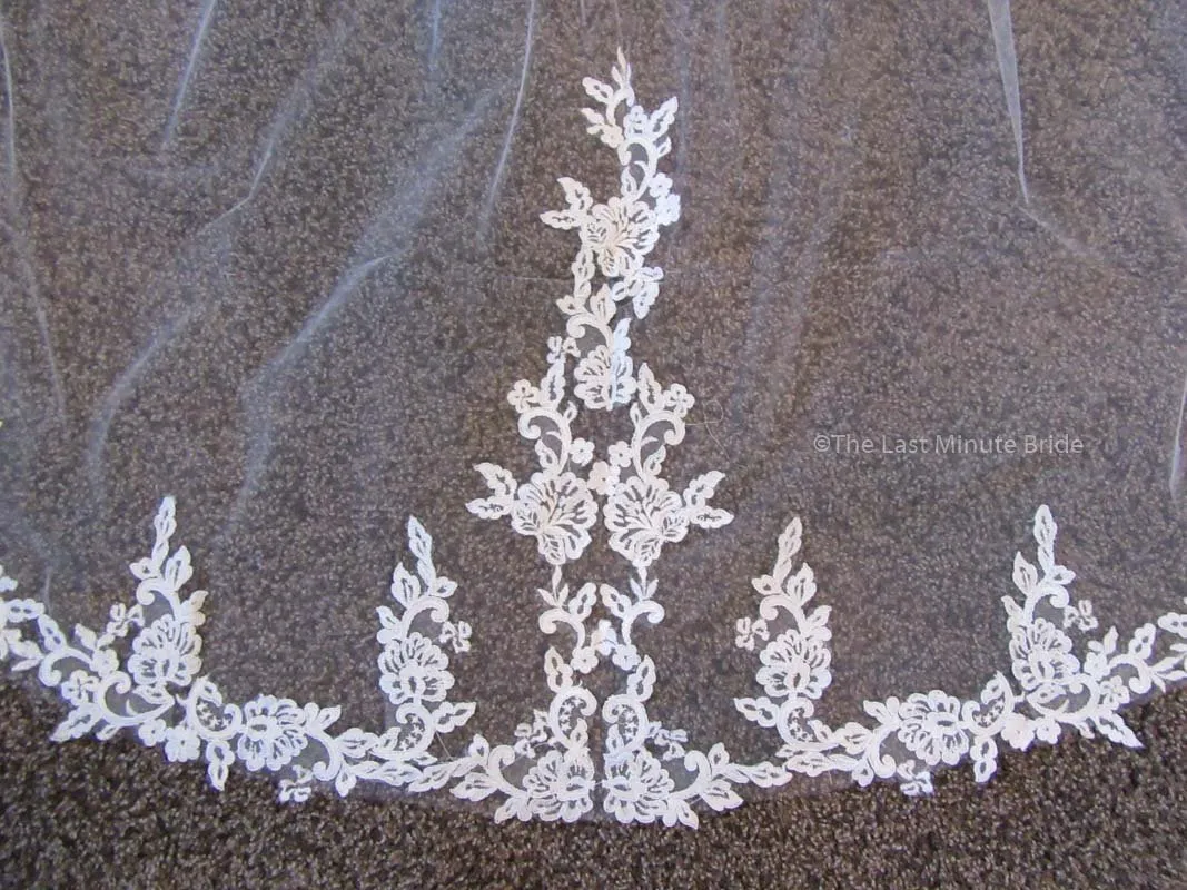 Cathedral Length Veil Style: Lovely Day