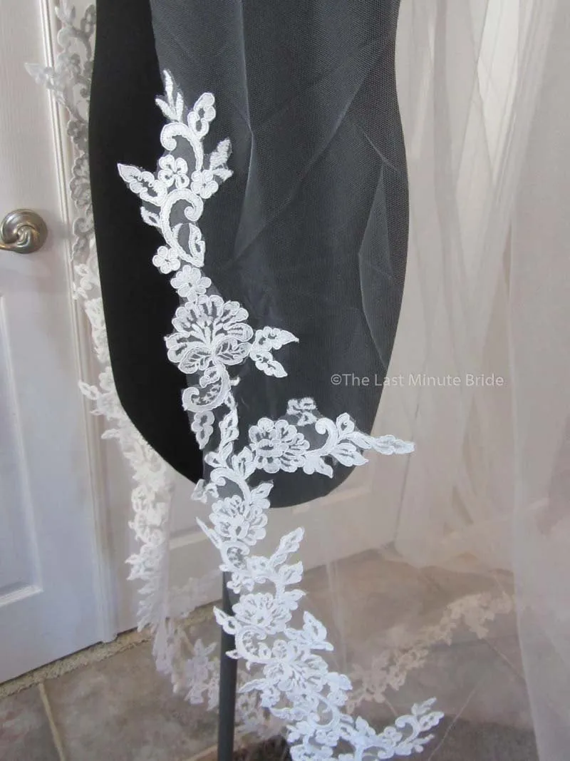 Cathedral Length Veil Style: Lovely Day