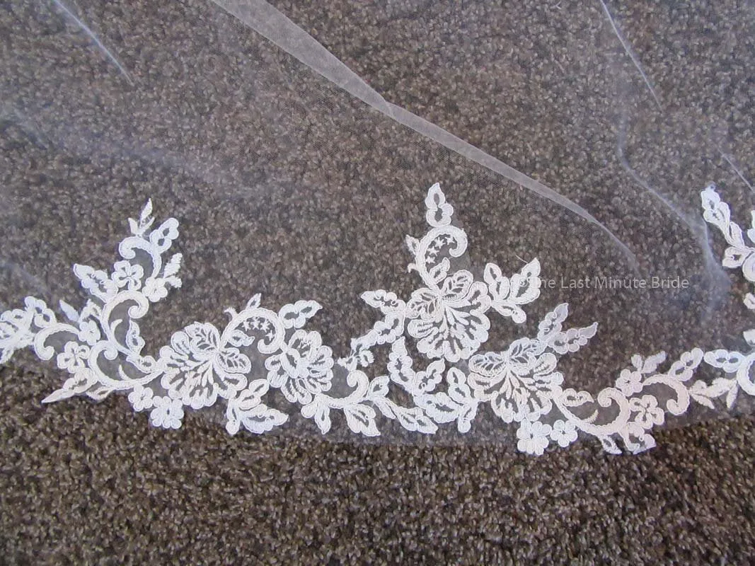Cathedral Length Veil Style: Lovely Day