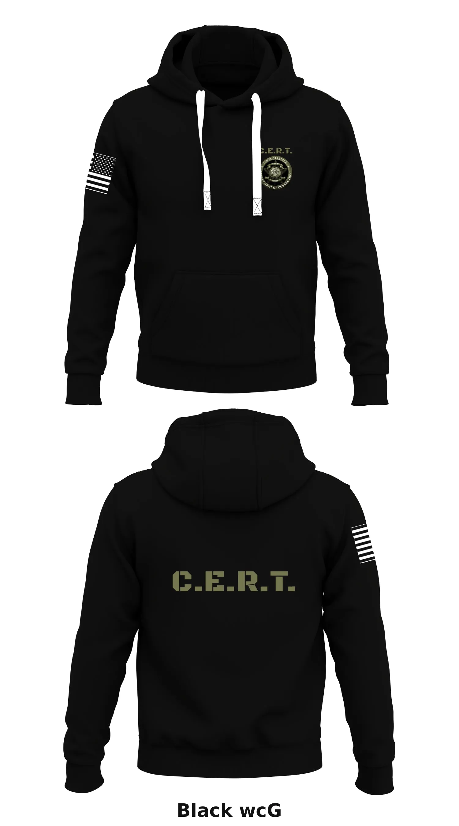 C.E.R.T. Store 1  Core Men's Hooded Performance Sweatshirt - wcG