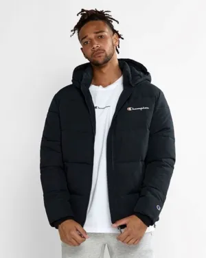 Champion Mens Rochester Puffer Jacket Black
