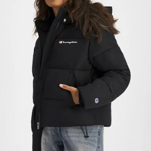 Champion Womens Rochester Puffer Jacket Black