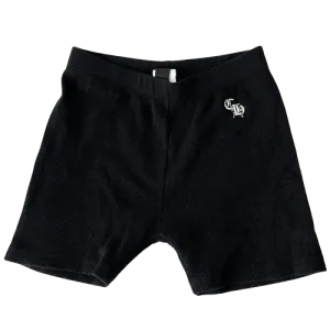 Chrome Hearts "Embroidered" Thermal Shorts Black