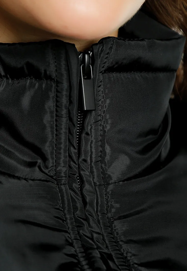 Cinched Waist Puffer Jacket By RUW