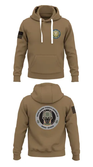 CJTF - K9 Store 1  Core Men's Hooded Performance Sweatshirt - 89624456929