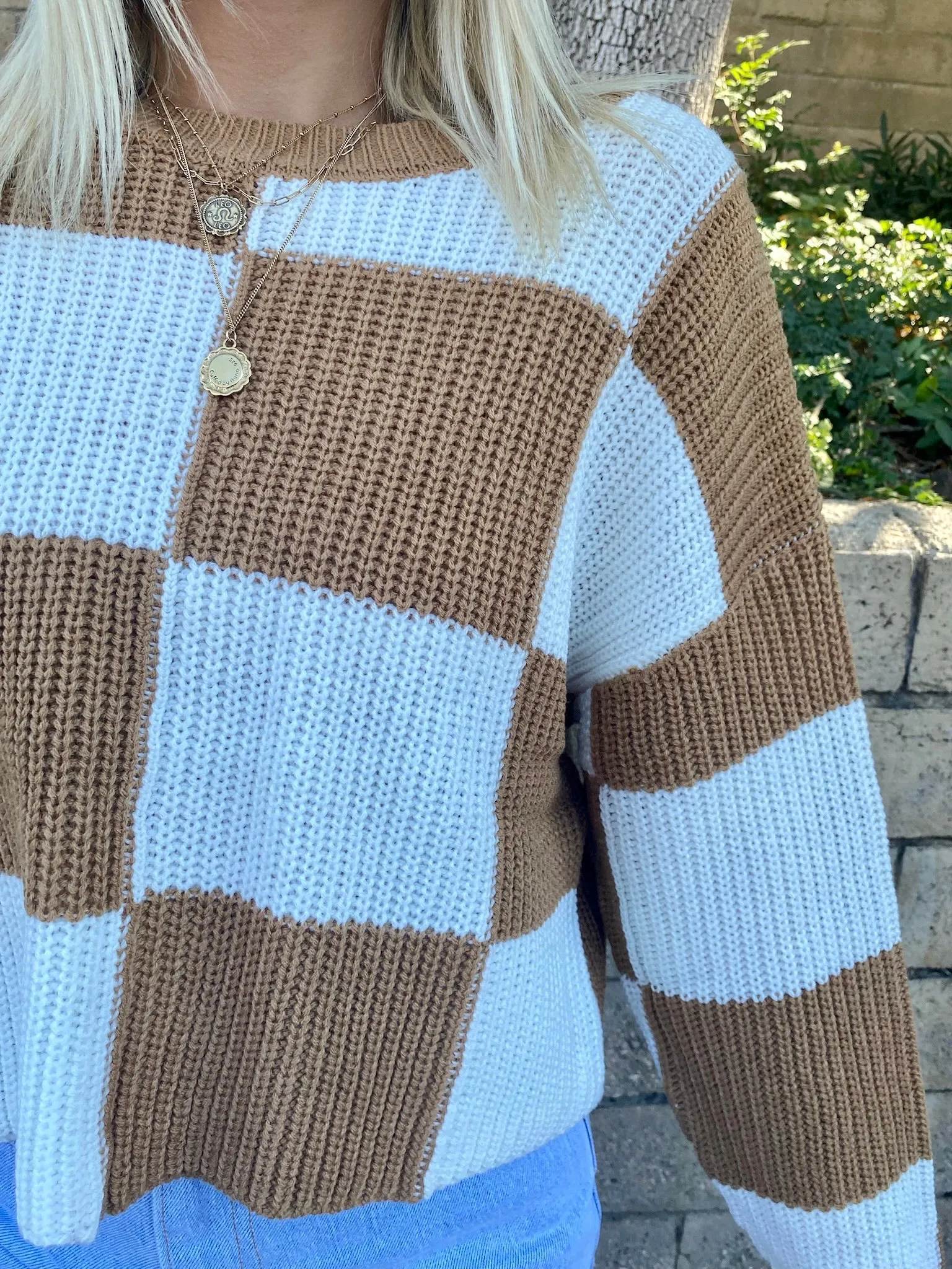 Classroom Diaries Sweater in Camel