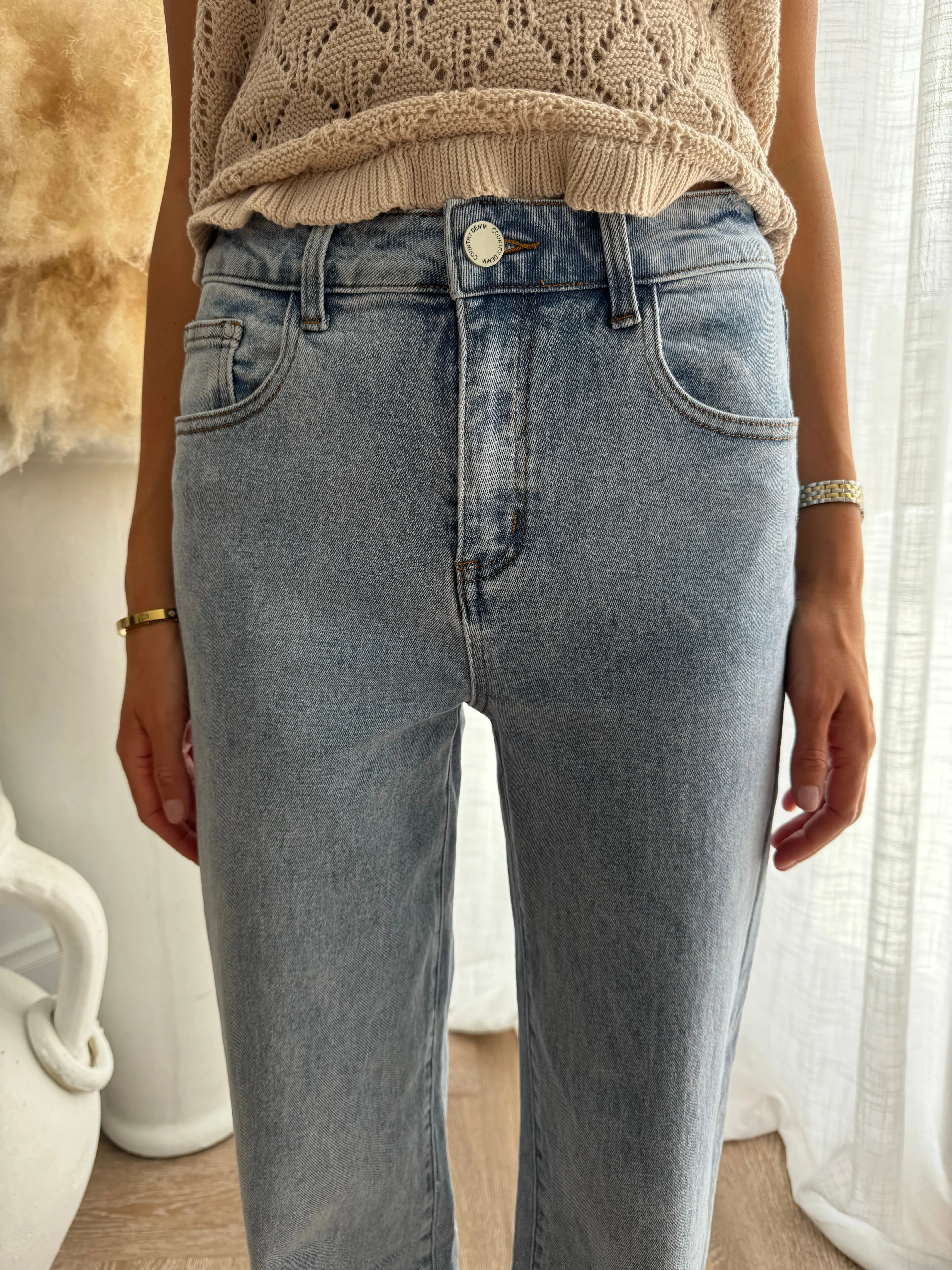 Claudia Wide Leg Jeans