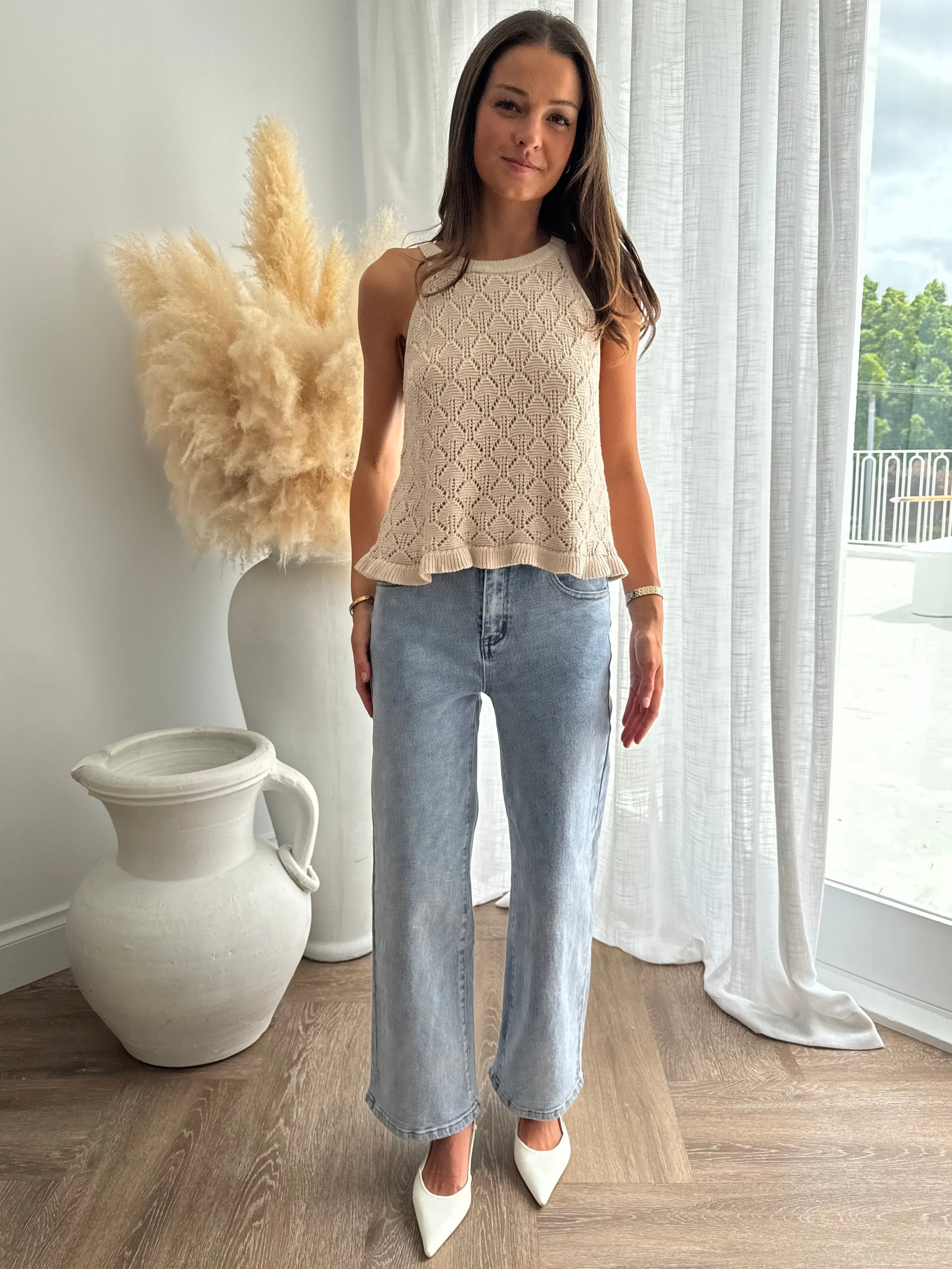 Claudia Wide Leg Jeans