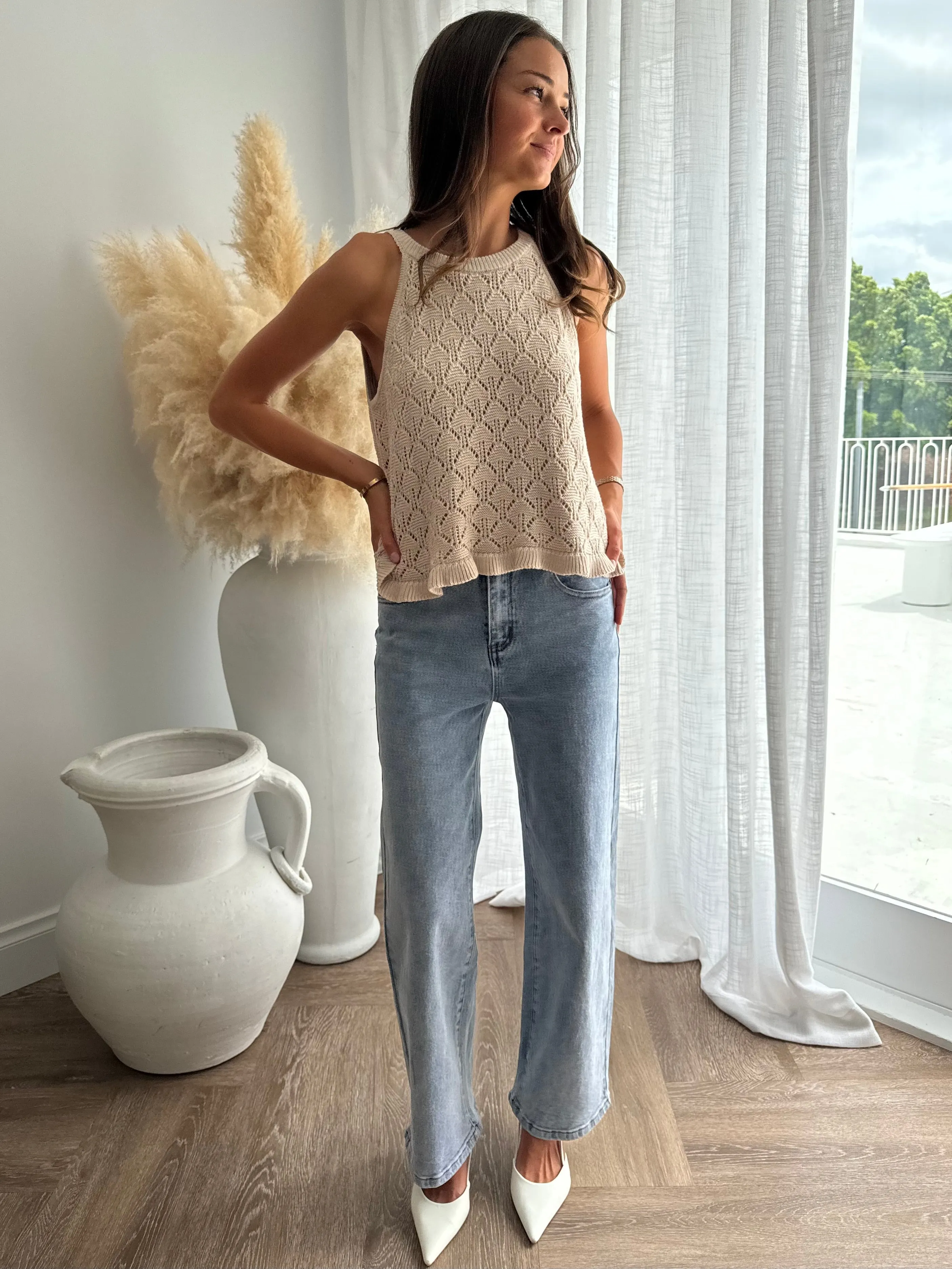 Claudia Wide Leg Jeans