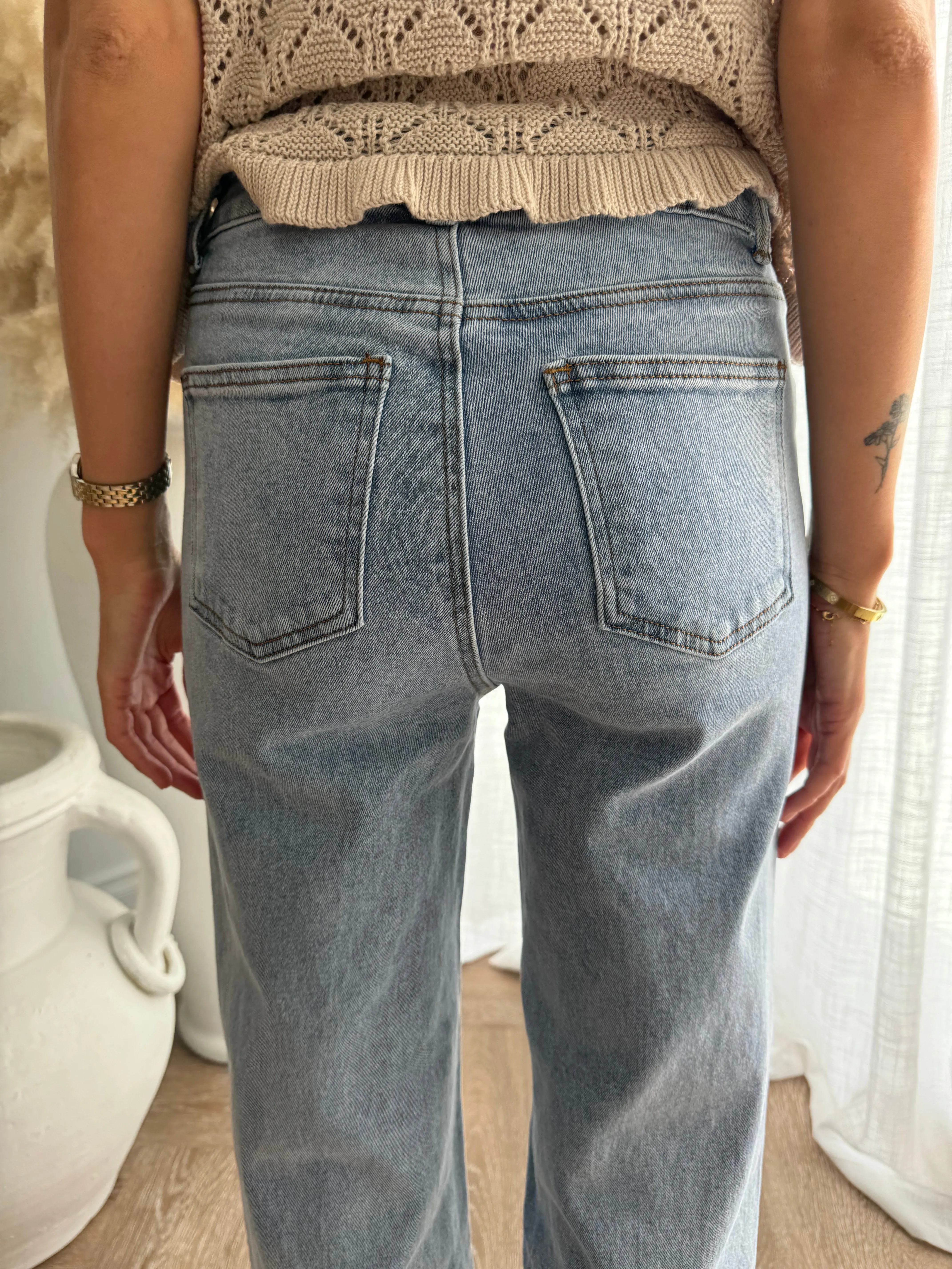 Claudia Wide Leg Jeans