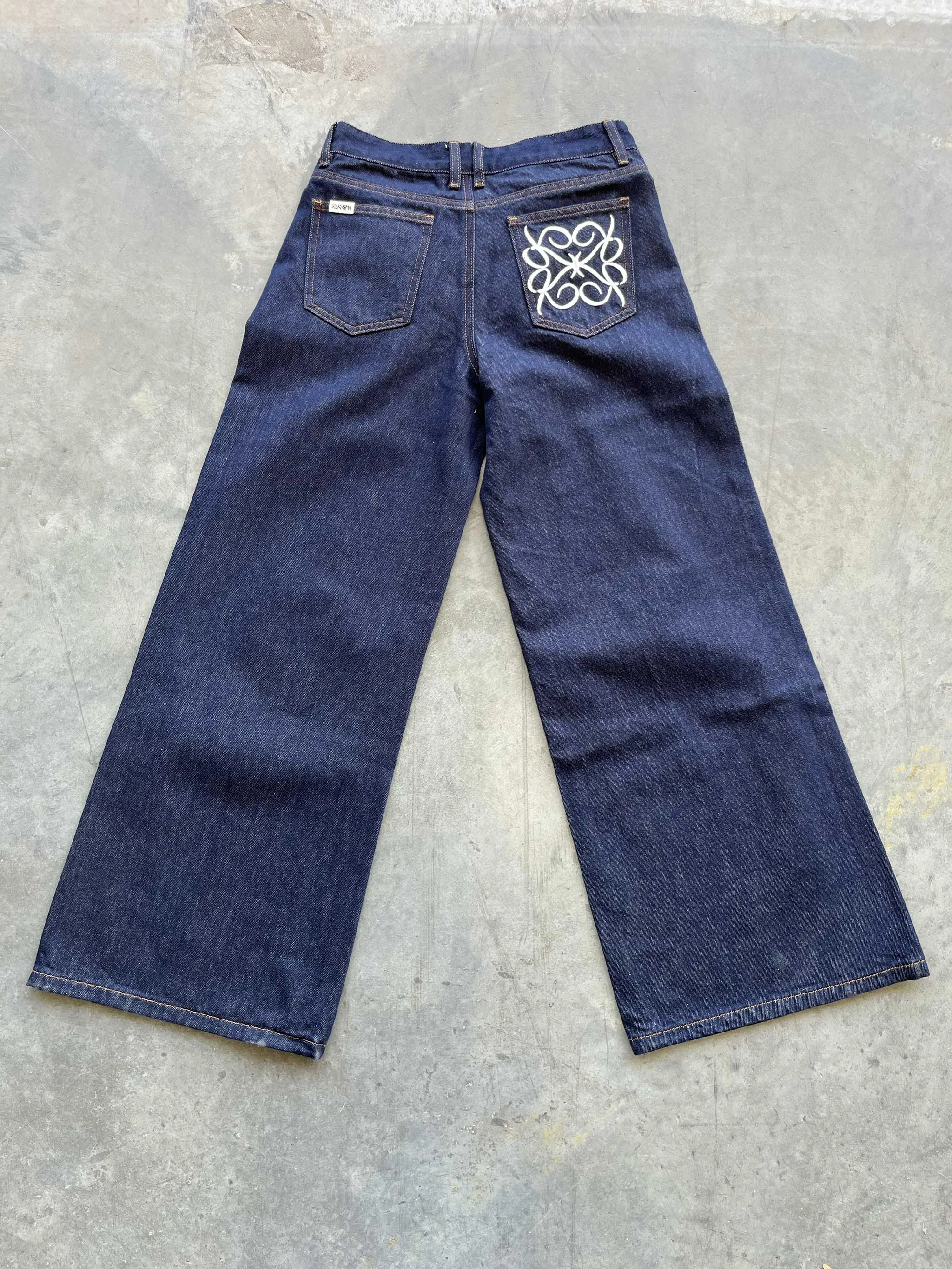 Cooly Jeans - Pocket Detail - Dark Indigo