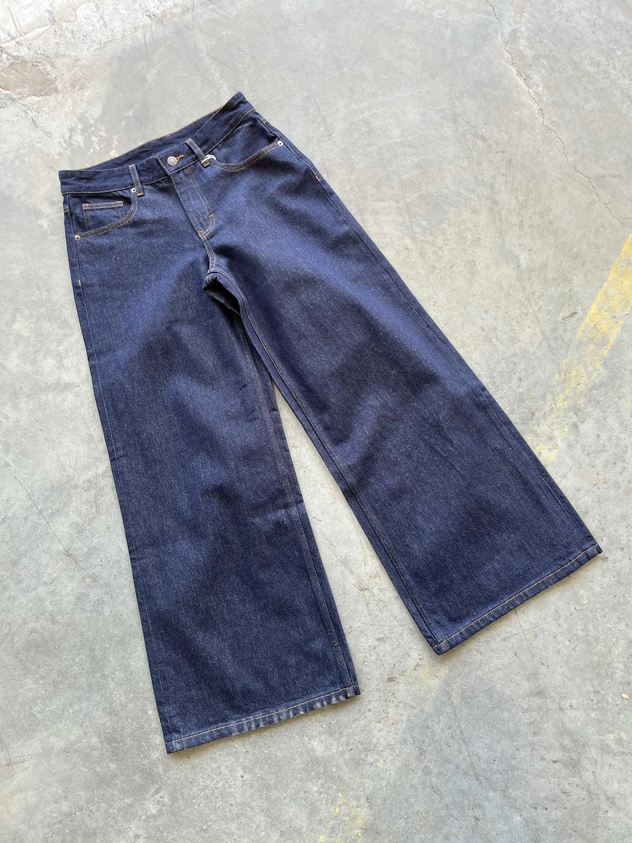 Cooly Jeans - Pocket Detail - Dark Indigo