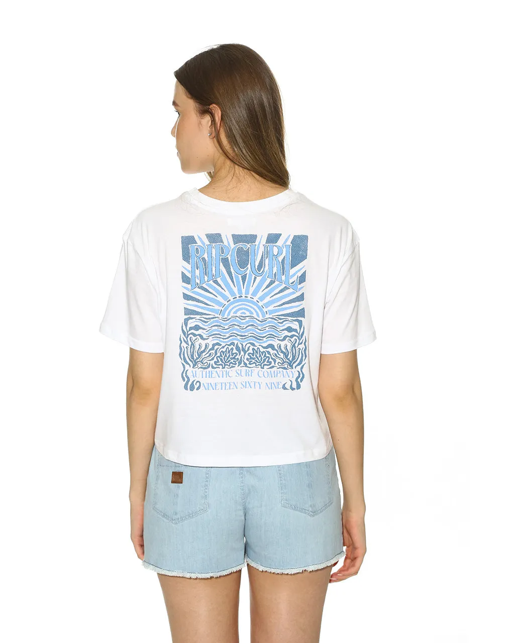 CORAL SANDS CROP TEE