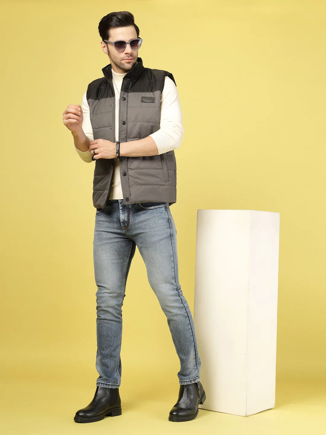 Cozy High Neck Puffer Jacket