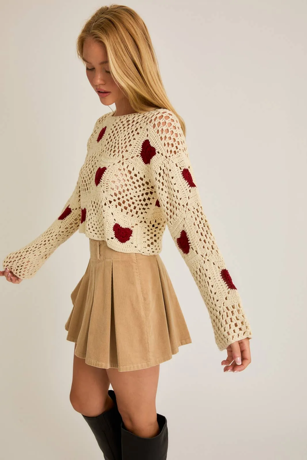 CROCHET BOXY TOP