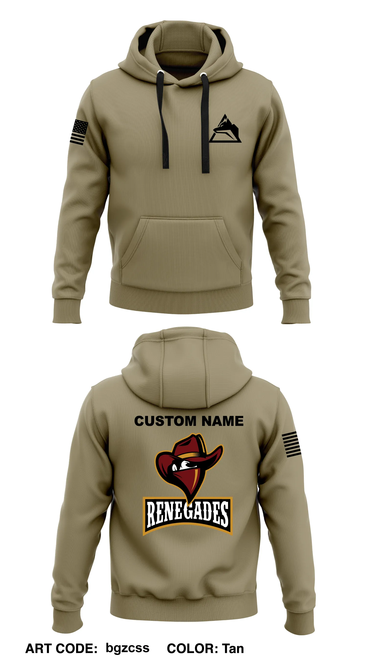 Custom - B CO, 3-67AR  Core Men's Hooded Performance Sweatshirt - bgzcss