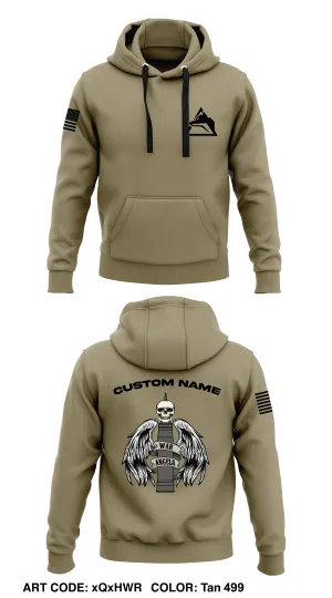Custom - B CO, 3-67AR  Core Men's Hooded Performance Sweatshirt - xQxHWR