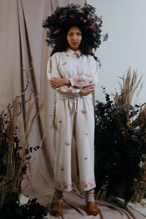 Datura trousers in ecru