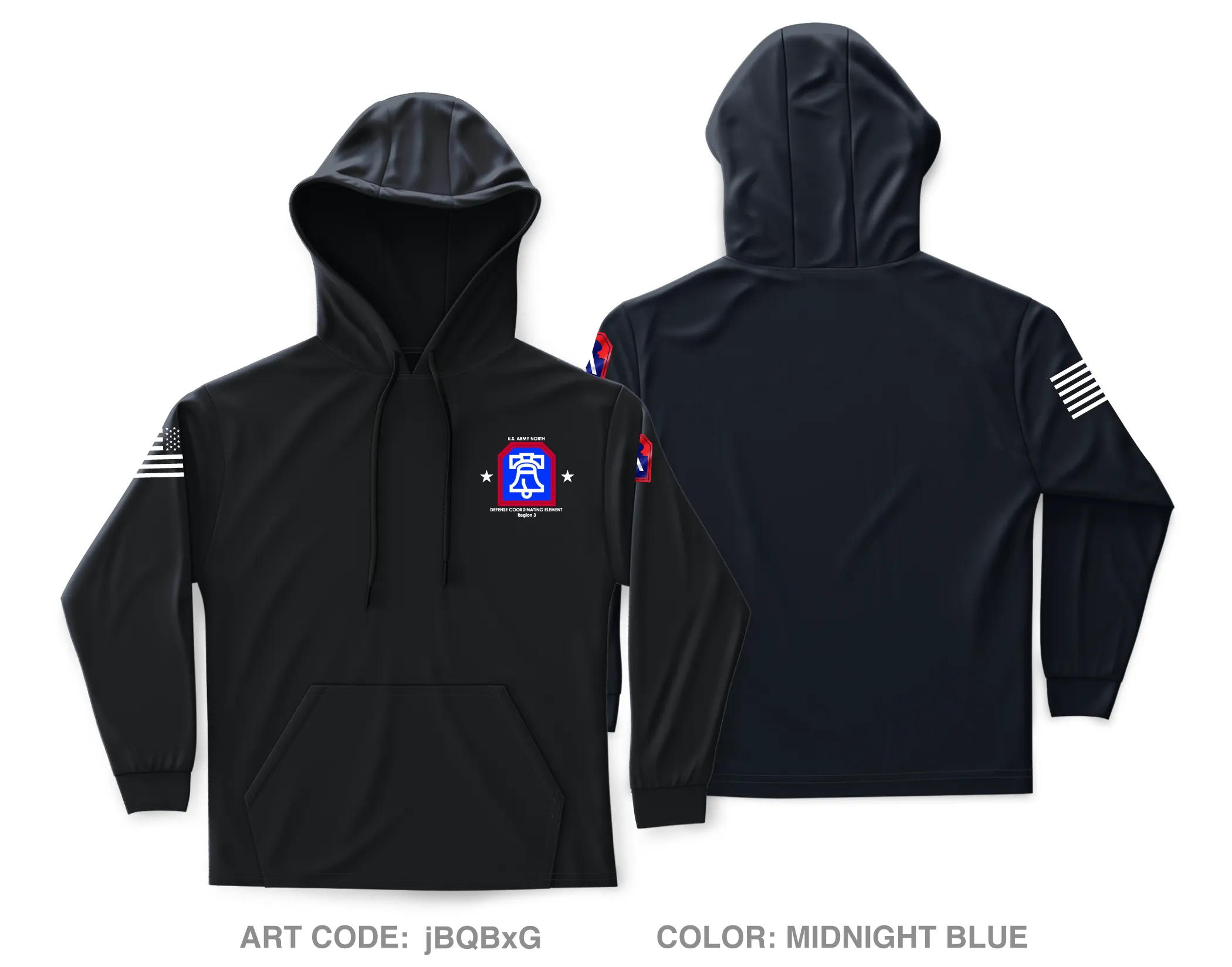 DCE Region 3 Core Men's Hooded Performance Sweatshirt - jBQBxG
