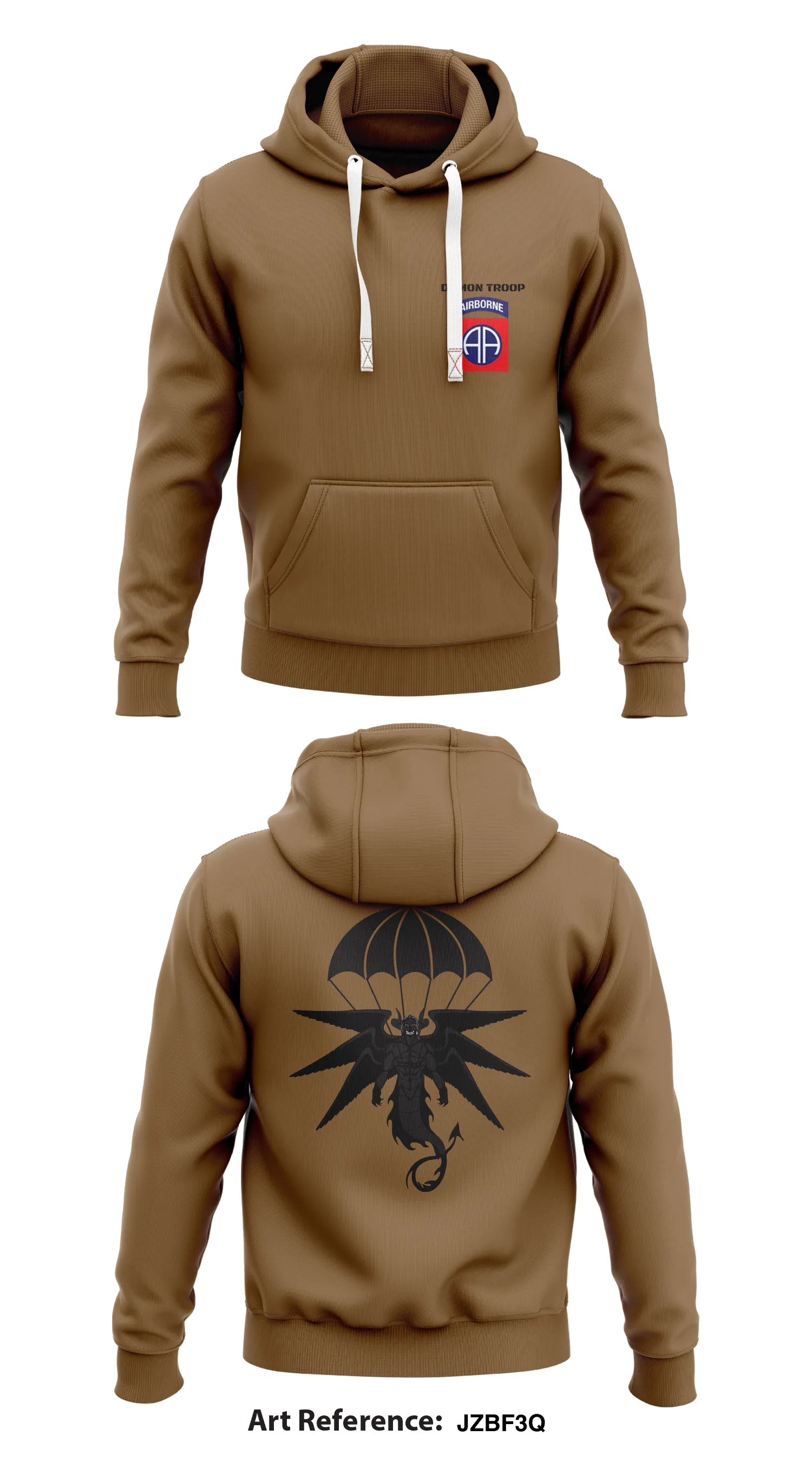 Demon Troop Store 1  Core Men's Hooded Performance Sweatshirt - jzBF3Q