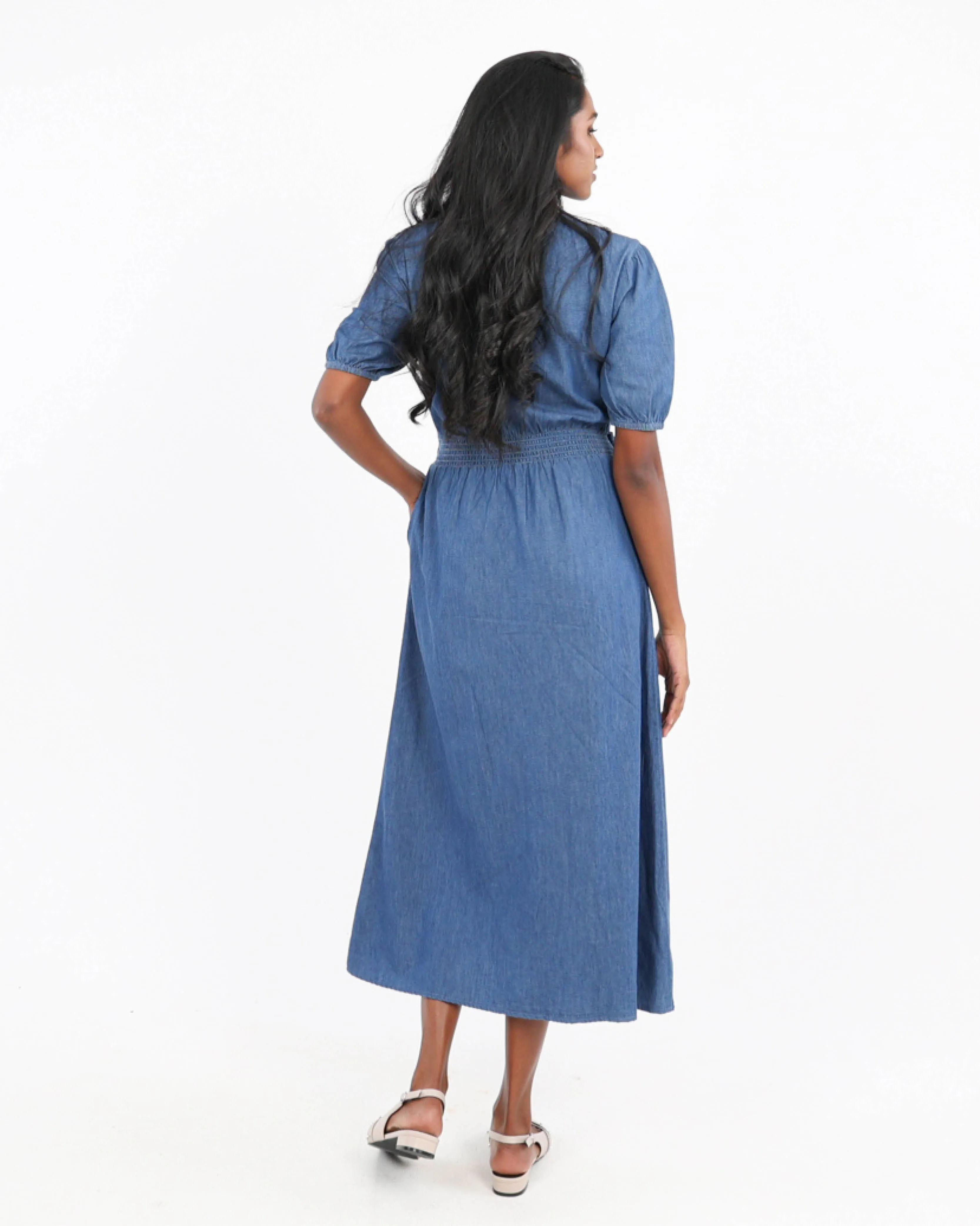 Denim Shirt Dress