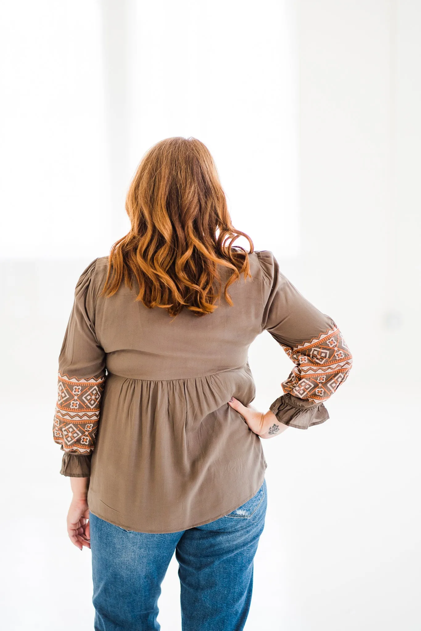 Denver Debut Embroidered Top