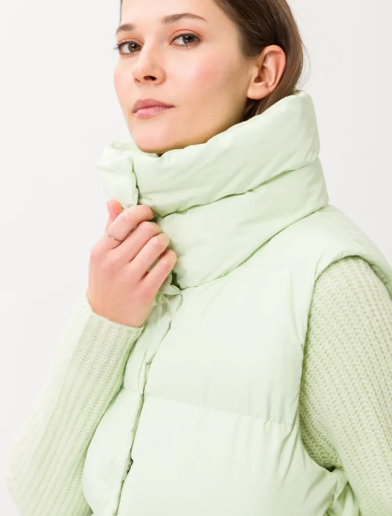 Denver Puffer Vest - Iced Mint