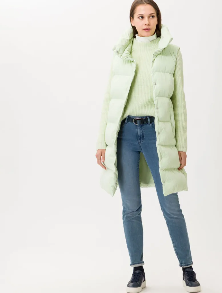 Denver Puffer Vest - Iced Mint