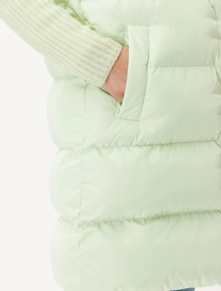 Denver Puffer Vest - Iced Mint