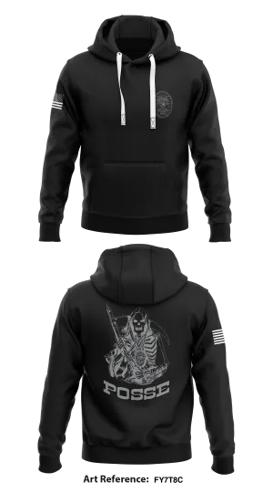 Dothan Narcotics Division   Core Men's Hooded Performance Sweatshirt - Fy7T8C