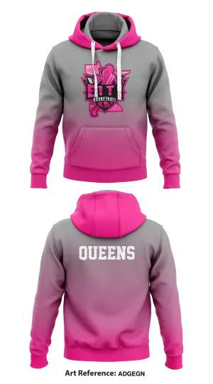 E1T1 Queens Store 1 Core Men's Hooded Performance Sweatshirt - GMwKjD