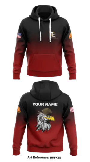 Echo Company, 266th QM BN Store 1  Core Men's Hooded Performance Sweatshirt - hMFK3Q