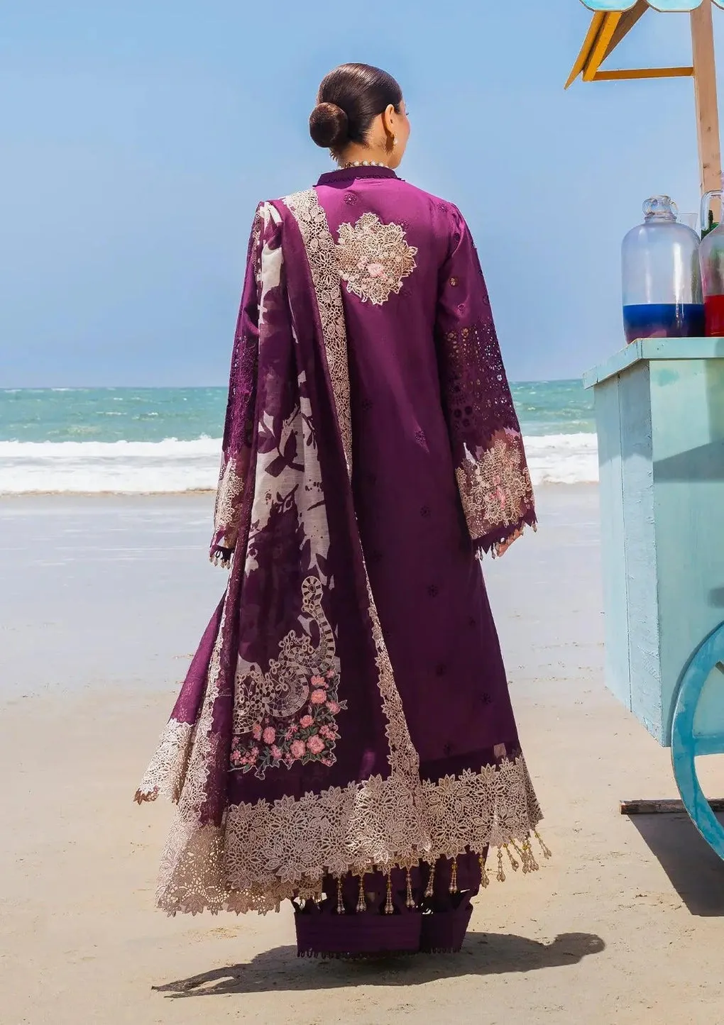 ELAF | HAI KUCH" FESTIVE LAWN 2024 | EHK-06 Hania