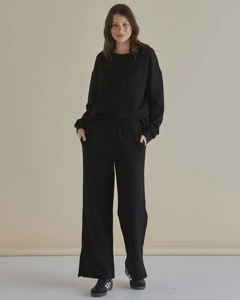 Elodie Wide Leg Ponte Pant
